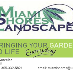 Negocio Miami Shores Landscape, Inc